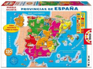 Puzzle Provincias de España 150 piezas